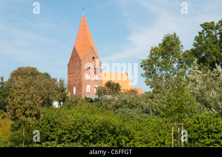 Protestante St. Johannes chiesa Rerik, Mar Baltico, Meclenburgo-Pomerania Occidentale, Germania, Europa Foto Stock