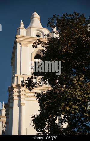 San Juan Bautista cattedrale a Chitré Città, Provincia di Herrera, Panama. Foto Stock