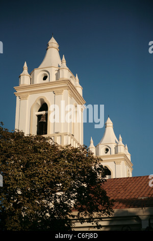 San Juan Bautista cattedrale a Chitré Città, Provincia di Herrera, Panama. Foto Stock