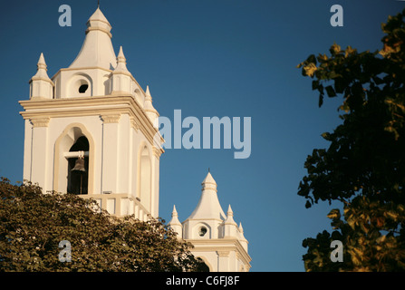 San Juan Bautista cattedrale a Chitré Città, Provincia di Herrera, Panama. Foto Stock