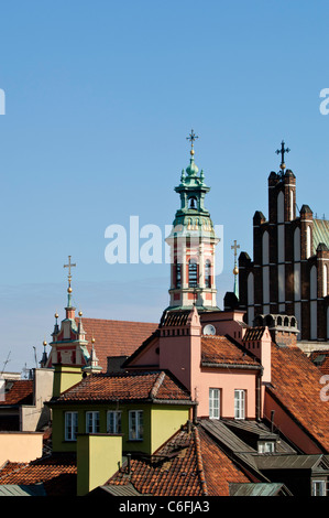 Città Vecchia, Varsavia, Polonia Foto Stock