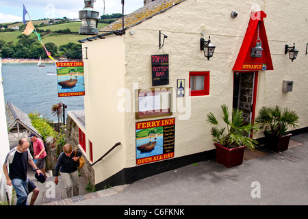 Il Traghetto Inn a Salcombe Devon England Regno Unito Foto Stock