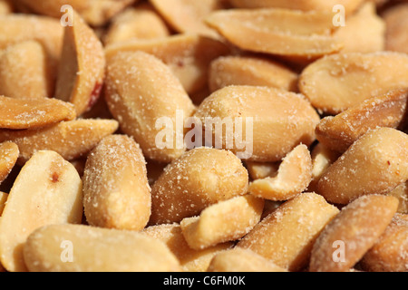 Chiusura del mucchio di arachidi Foto Stock