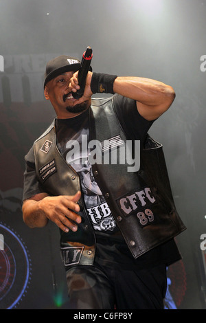 Sen Dog Cypress Hill performing live in concerto alla Brixton Academy di Londra - Inghilterra - 15.06.10 Foto Stock