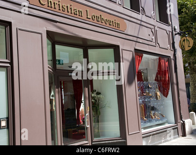 Christian Louboutin Store a Ginevra Foto Stock