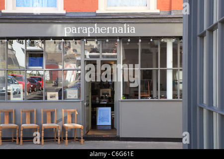 Negozio Vintage nella Città Vecchia in Margate, Kent Foto Stock