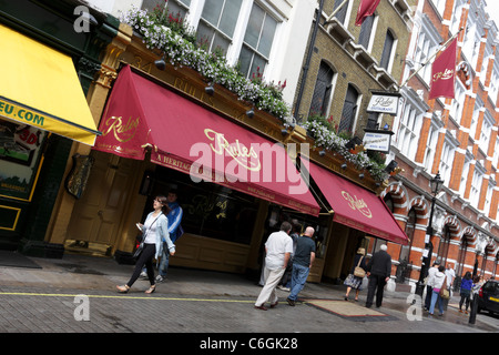 Regole restaurant è il ristorante più antico di Londra, stabilire alla fine del XVIII secolo. Foto Stock