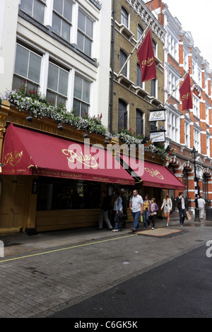 Regole restaurant è il ristorante più antico di Londra, stabilire alla fine del XVIII secolo. Foto Stock