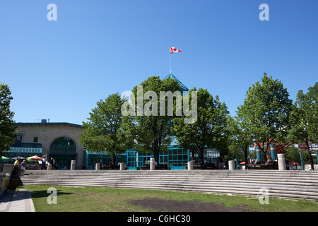 Porto storico e forks market nelle forcelle Winnipeg Manitoba Canada Foto Stock