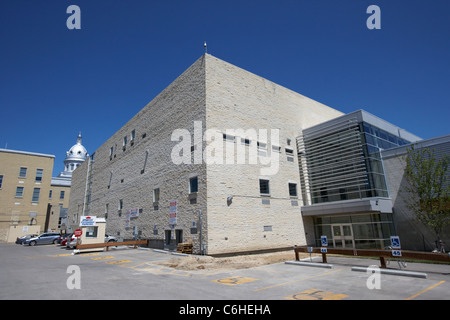 San Bonifacio University College del quartiere francese winnipeg Manitoba Canada Foto Stock