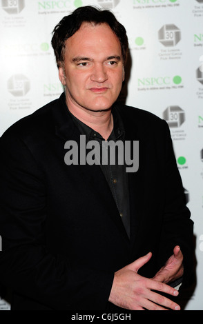 Quentin Tarantino Il London Critics' Circle Film Awards al Landmark Hotel - Gli arrivi di Londra - Inghilterra - 18.02.10 Vince Foto Stock