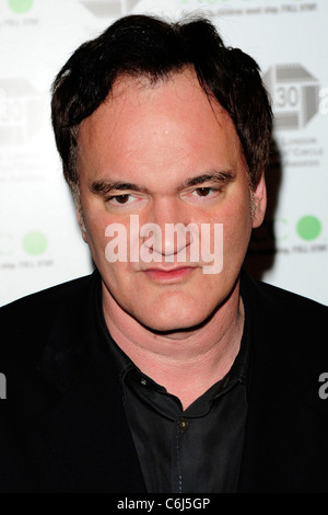 Quentin Tarantino Il London Critics' Circle Film Awards al Landmark Hotel - Gli arrivi di Londra - Inghilterra - 18.02.10 Vince Foto Stock