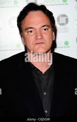 Quentin Tarantino Il London Critics' Circle Film Awards al Landmark Hotel - Gli arrivi di Londra - Inghilterra - 18.02.10 Vince Foto Stock