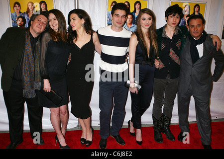 Raymond De Felitta, attrice Emily Mortimer, attrice Julianna Margulies, e l'attore Steven Strait, Andy Garcia Premiere di 'Città Foto Stock