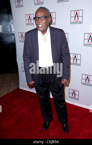 Sam Moore AFTRA AMEE Awards presso la grande sala da ballo all'interno del Plaza Hotel - Gli arrivi di New York City, Stati Uniti d'America - il 22.02.10 Foto Stock