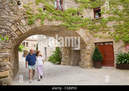 Peratallada, Catalogna, Spagna Foto Stock