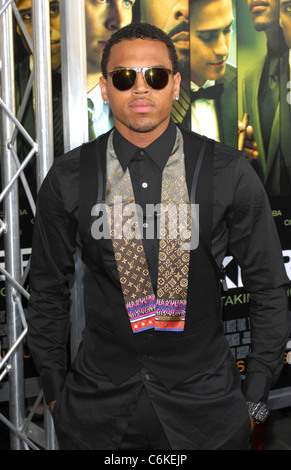 Chris Brown Los Angeles Premiere di 'Takers" al Arclight Cinema - Gli arrivi di Hollywood, in California - 04.08.10 Foto Stock