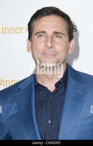 Steve Carell il NY film premiere del 'Dinterno per Schmucks' al Teatro Ziegfeld - Arrivi dentro la città di New York, Stati Uniti d'America - Foto Stock