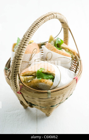 Carciofi marinati panini Foto Stock