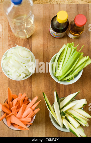 Semplice chop suey Foto Stock