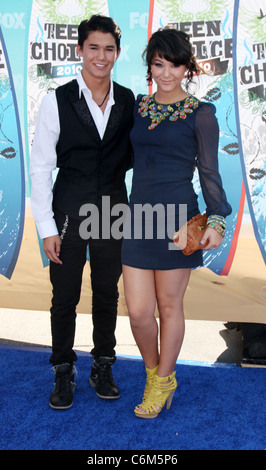 BooBoo Stewart e Fivel Stewart la 12th Annual Teen Choice Awards 2010 tenutasi a livello universale Gibson Anfiteatro - Arrivi Foto Stock