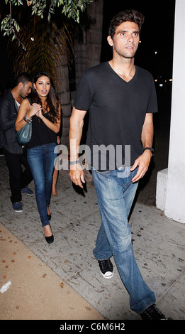 Mark Philippoussis lasciando Voyeur nightclub di Los Angeles, California - 29.07.10 Foto Stock