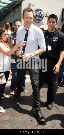 Joel McHale arriva al Comic Con San Diego, California - 24.07.10 /Apega/Agent47 Foto Stock