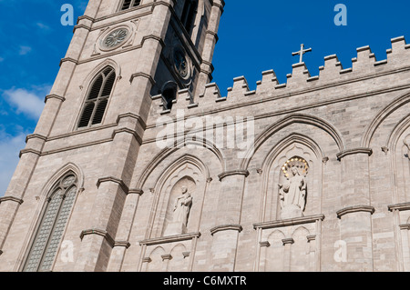 La cattedrale di Notre Dame Old Montreal Canada Foto Stock