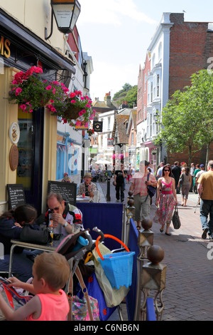 George Street Hastings East Sussex England Regno Unito Foto Stock