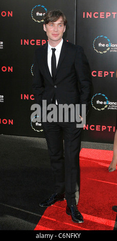 Cillian Murphy Warner Bros Pictures di Los Angeles prima di "inizio" tenutasi presso il Grauman's Chinese Theatre Hollywood, Foto Stock