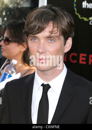 Cillian Murphy Warner Bros Pictures di Los Angeles prima di "inizio" tenutasi presso il Grauman's Chinese Theatre Hollywood, Foto Stock