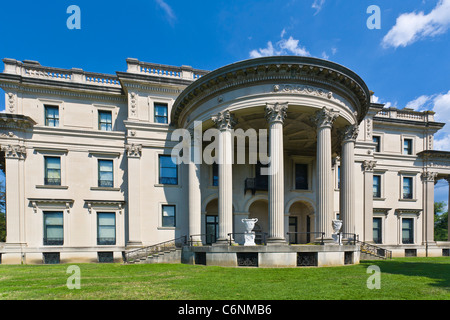 Vanderbilt Mansion National Historic Site nella Hudson Valley Town di Hyde Park di New York Foto Stock