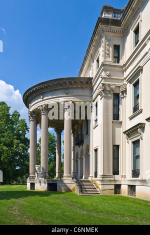 Vanderbilt Mansion National Historic Site nella Hudson Valley Town di Hyde Park di New York Foto Stock