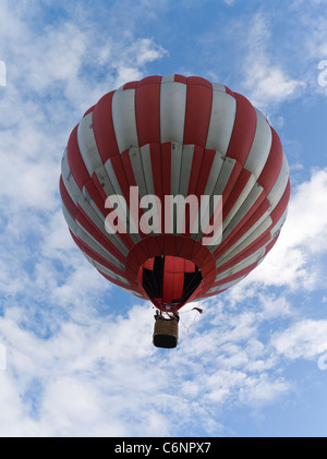 Dh Bristol Balloon Fiesta CLIFTON Bristol Balloon Festival volare in mongolfiera ad aria calda di volo in mongolfiera regno unito al di sopra Foto Stock