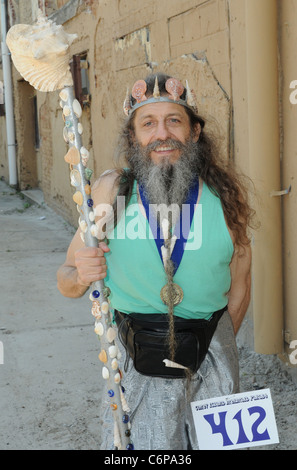 Atmosfera 2010 Mermaid Parade di Coney Island New York City, Stati Uniti d'America - 19.06.10 Ivan Nikolov Foto Stock