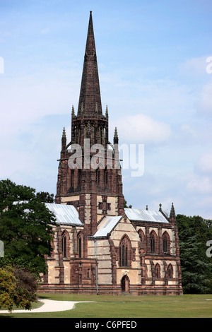 La Chiesa di Santa Maria Vergine, la Cappella di San Paolo, Clumber Park grado che ho elencato Foto Stock