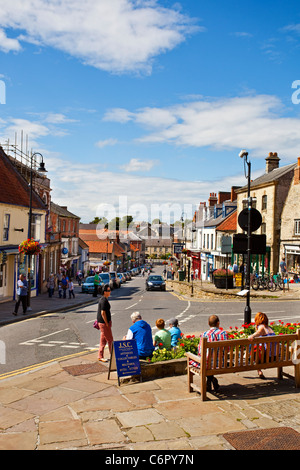 Luogo di mercato Pickering North Yorkshire Regno Unito Foto Stock