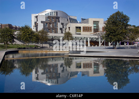 Edificio del Parlamento scozzese, Holyrood, Edimburgo Foto Stock