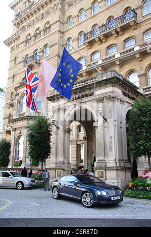 L'Hotel Langham, Portland Place, Regent Street, City of Westminster, London, Greater London, England, Regno Unito Foto Stock