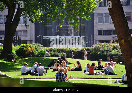 Cavendish Square, Marylebone, City of Westminster, Greater London, England, Regno Unito Foto Stock