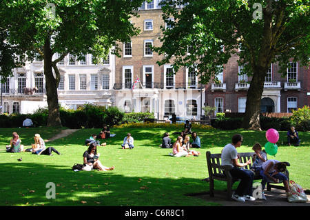 Cavendish Square, Marylebone, City of Westminster, Greater London, England, Regno Unito Foto Stock