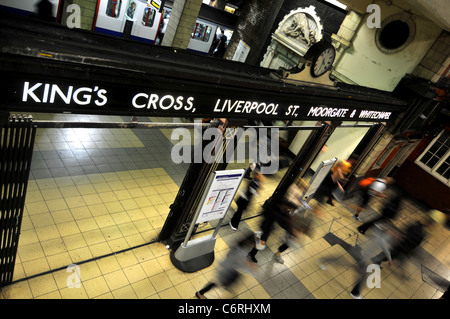 Stazione della metropolitana di Baker Street, Londra, Gran Bretagna, Regno Unito Foto Stock