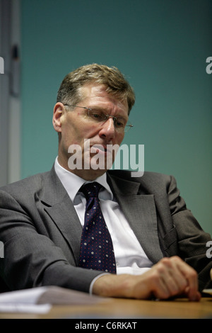 Kenny MacAskill MSP Armadio Segretario alla giustizia del governo scozzese Foto Stock