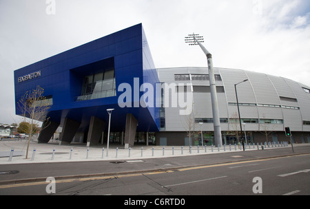 Il nuovo multi milioni di sterline di sviluppo stand a Warwickshire County Cricket Club terra, Edgbaston, Birmingham. Foto Stock