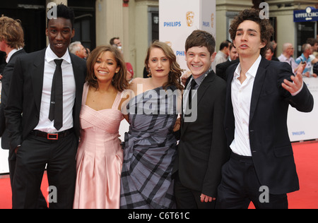 Gli ospiti inglesi Philips TV Academy Awards 2010 (BAFTA) tenutosi presso il London Palladium - arrivi. Londra, Inghilterra - Foto Stock