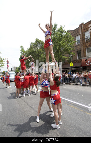 2010 Queens Pride Parade New York City, Stati Uniti d'America - 06.06.10 Ivan Nikolov Foto Stock