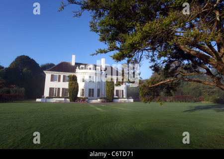 Architettura georgiana di Anderson Park Galleria d'arte. Invercargill, Southland, Nuova Zelanda, Australasia Foto Stock