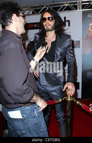 Russell Brand Las Vegas lo screening di 'Get lui alla greca" tenutasi presso il Planet Hollywood Resort and Casino Las Vegas, Nevada - Foto Stock