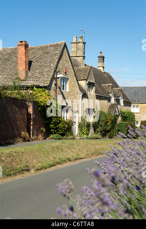 Il tranquillo villaggio di Mickleton, Gloucestershire, England, Regno Unito Foto Stock