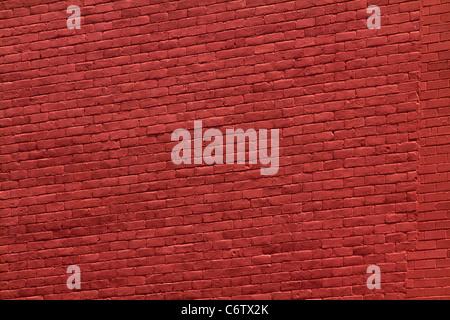 Muro di mattoni rossi della casa immagini foto foto grande ad alta risoluzione orizzontale negli Stati Uniti ad alta risoluzione Foto Stock